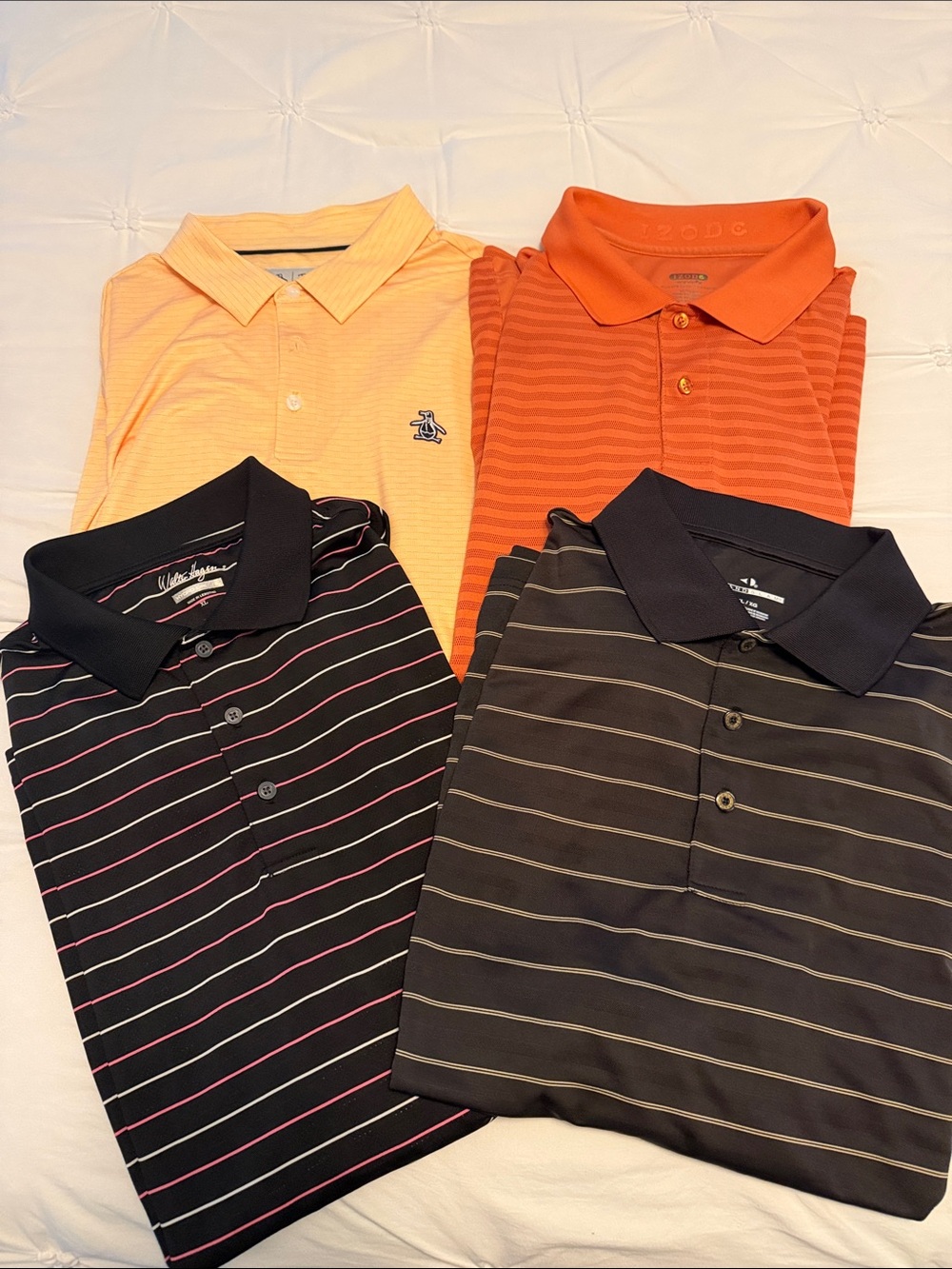 Men’s Polo Shirt bundle  - Penguin, Izod, Walter Hagan, Grand Slam